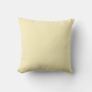 Blond Solid Color Cushion