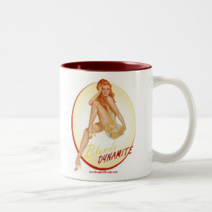 Blonddino-MUG Two-Tone Coffee Mug