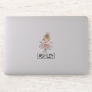 Blonde ballerina custom name