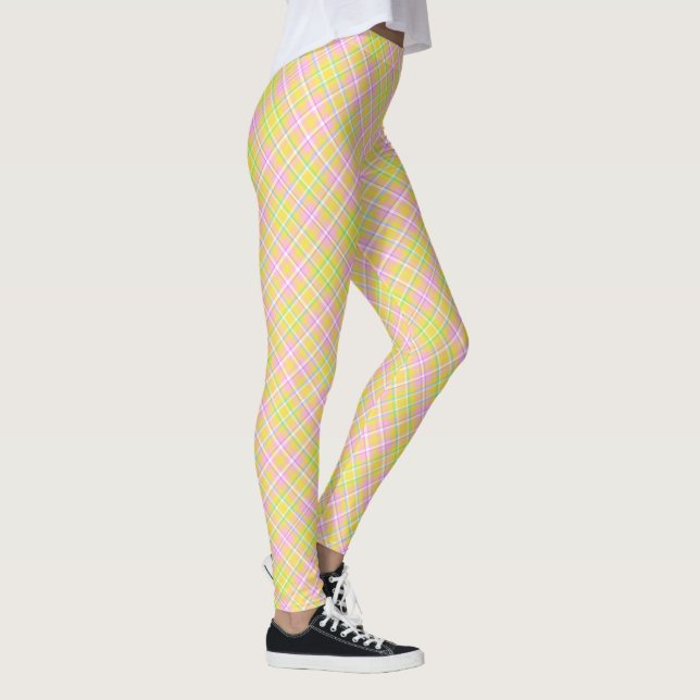 Blonde & Broke - Patterned Leggings - Black Logo (Right)