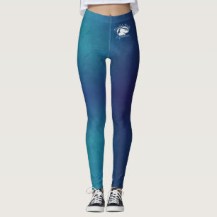 Blonde & Broke - Patterned Leggings - White Logo