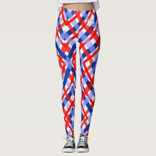Blonde & Broke - Patterned Leggings - White Logo