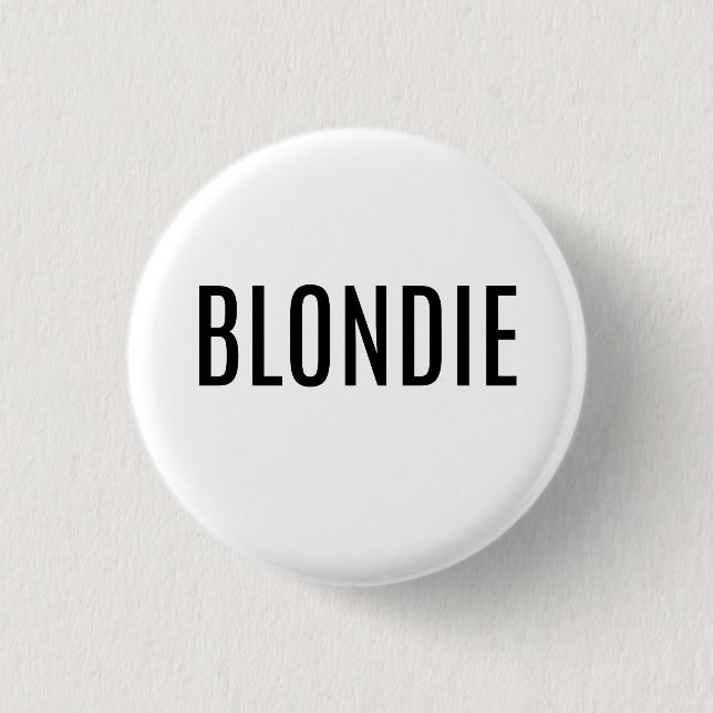 Blonde Button (Front)