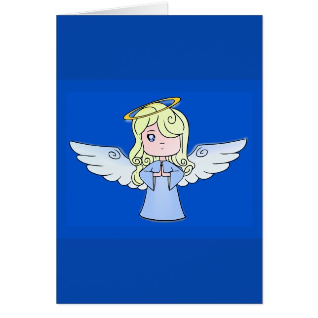 Blonde Cartoon Angel (Front)