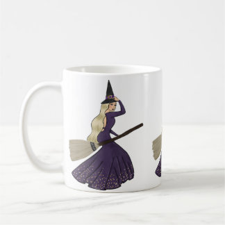 Blonde Chic Witch Mug