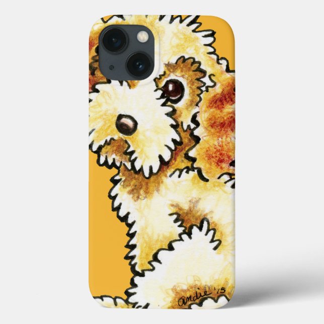 Blonde Cocker Spaniel Poodle Mix Case-Mate iPhone Case (Back)