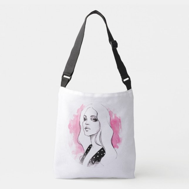 Blonde Crossbody Bag (Front)