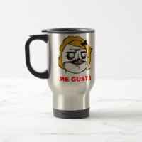 Blonde Female Me Gusta Comic Rage Face Meme