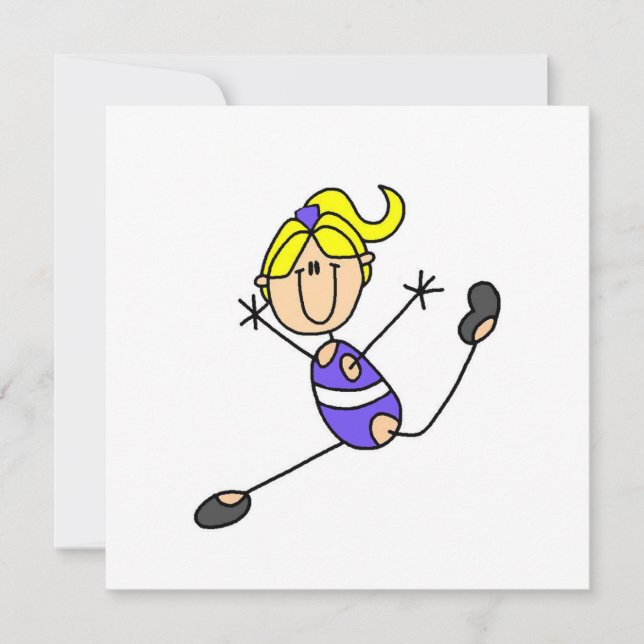 Blonde Girl Gymnast (Front)