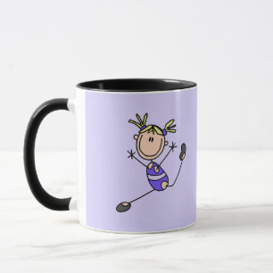 Blonde Girl Gymnast Tshirts and Gifts Mug