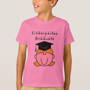 Blonde Girl Kindergarten Graduate T-Shirt