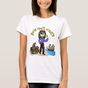 Blonde Girl Pirate T-Shirt