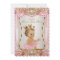 Blonde Girl Princess Baby Shower Pink Silk Gold