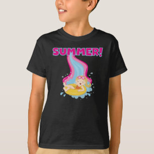 Blonde Girl Summer T-Shirt