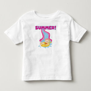 Blonde Girl Summer Toddler T-Shirt