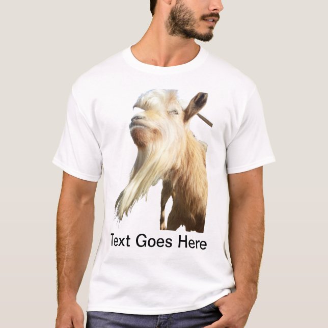 Blonde Goat T-Shirt (Front)