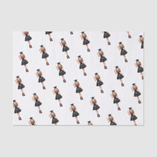 Blonde Graduate 'I Did It!' Tissue Paper 