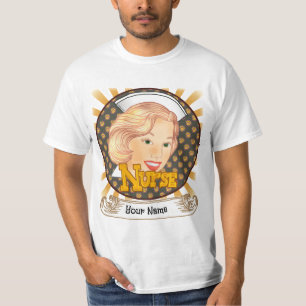 Blonde Hair Nurse  T-Shirt
