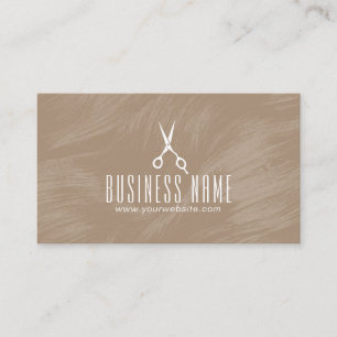 Blonde Hair Stylist Hairdresser Salon Appointment Card