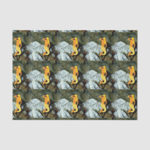 blonde lookout mermaids tissue paper