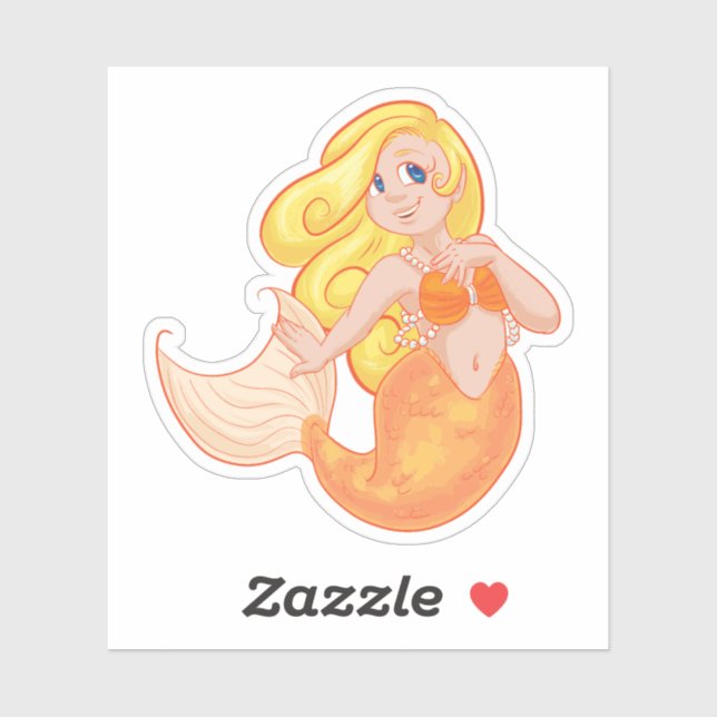 Blonde Mermaid (Sheet)