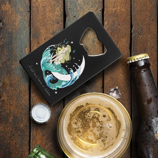 Blonde Mermaid Moon Fantasy Art Deco (Creator Uploaded)