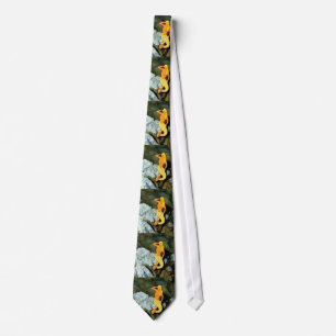 blonde mermaid posing tie