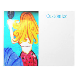 Blonde mermaid Thunder_Cove Notepad