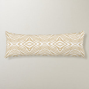 Blonde Neutral Zebra Body Cushion