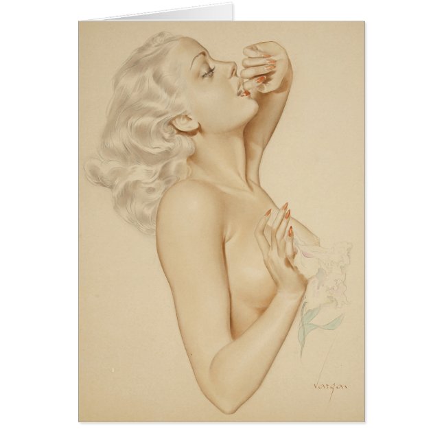 Blonde Pin Up (Front)