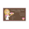 Blonde/Pink Cupcake Baker/Bakery Business Card