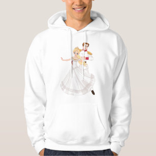 Blonde Princess and Charming Prince Fairytale Hoodie