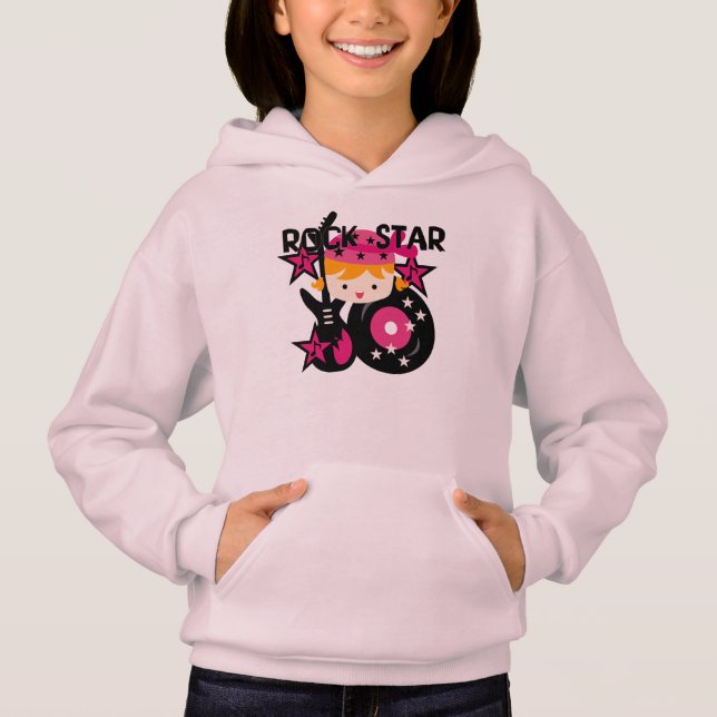 Blonde Rock Star Girl (Front)
