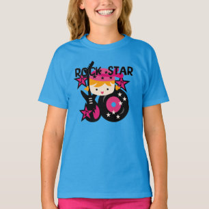 Blonde Rock Star Girl T-Shirt