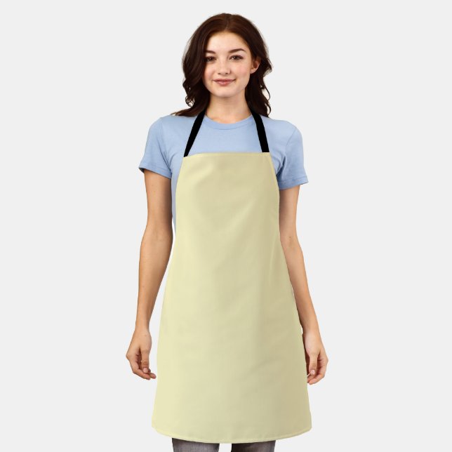 Blonde Solid Colour Apron (Worn)