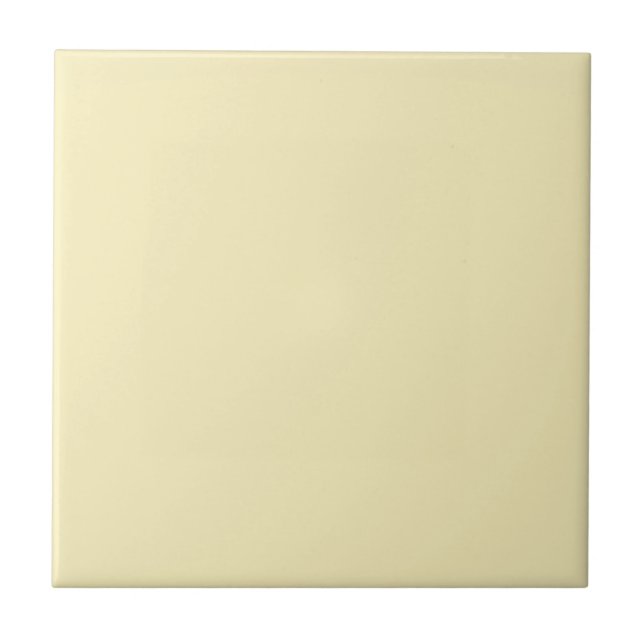 Blonde Solid Colour Tile (Front)