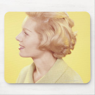 Blonde Woman 2 Mouse Mat