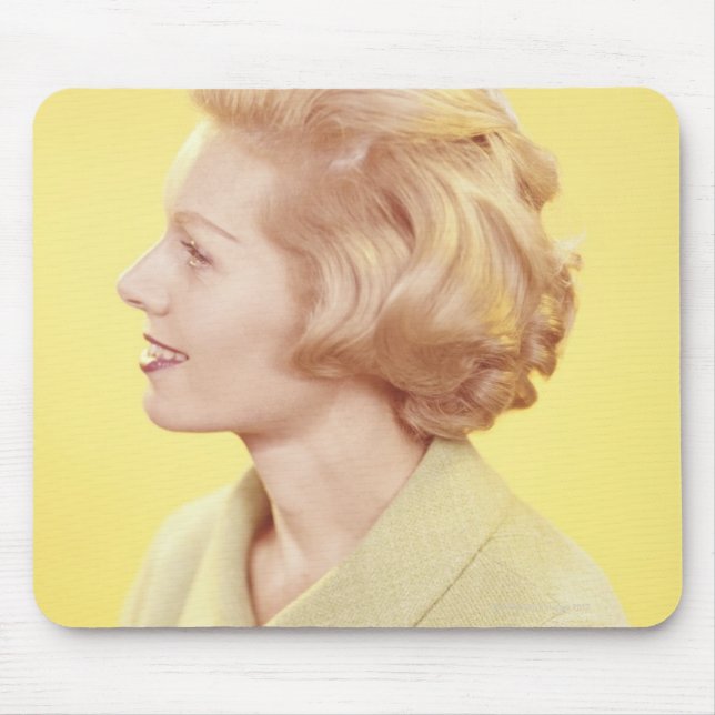 Blonde Woman 2 Mouse Mat (Front)