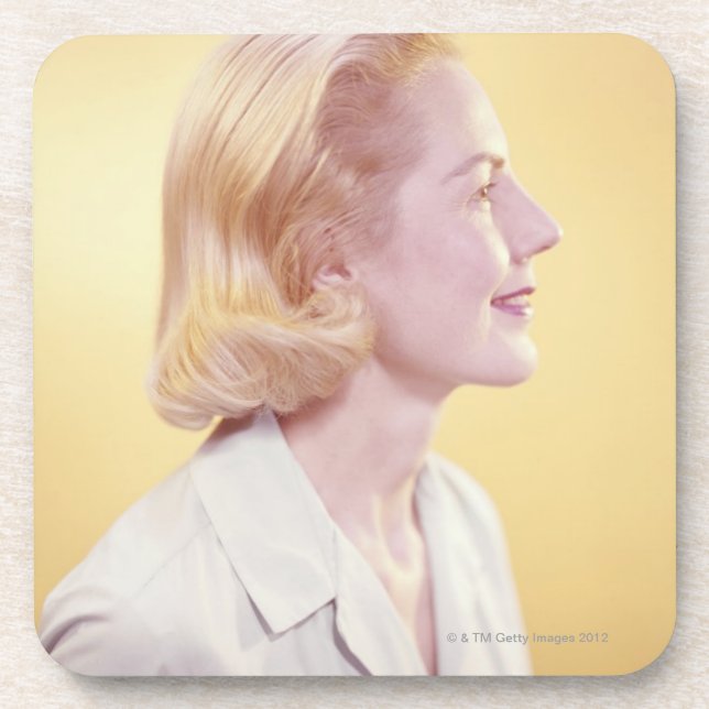 Blonde Woman Coaster (Front)