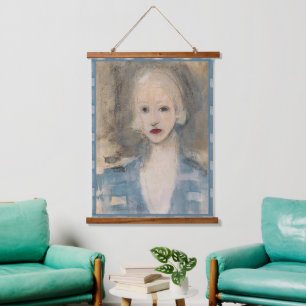 Blonde Woman, Helene Schjerfbeck Hanging Tapestry