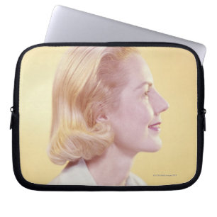 Blonde Woman Laptop Sleeve