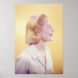 Blonde Woman Poster