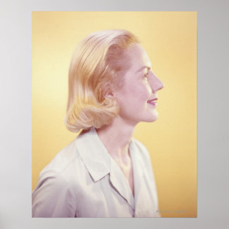 Blonde Woman Poster