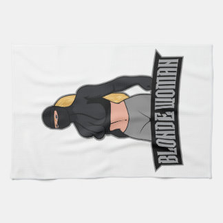 Blonde Woman Tea Towel