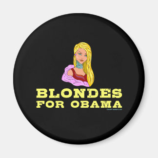 Blondes for Obama Magnet