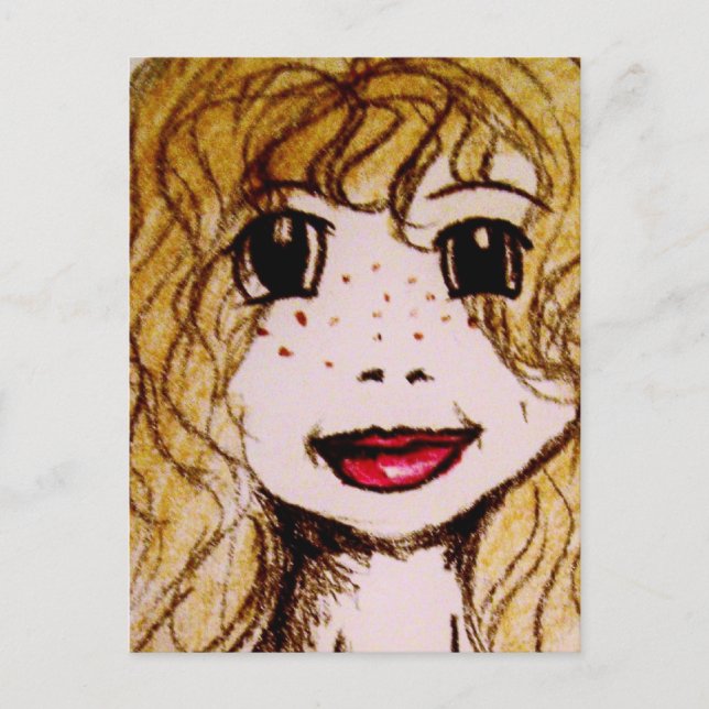 blondi art postcard (Front)