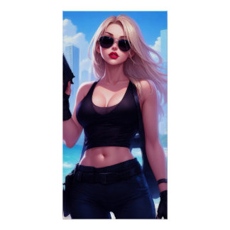 Blondie Bangs Back Poster