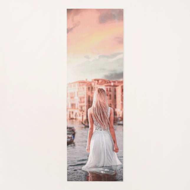 Blondie In Romantic Venice          Yoga Mat (Front)