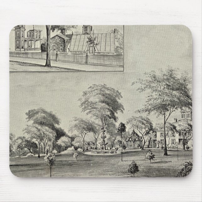 Blonstone, Westville Mouse Mat (Front)