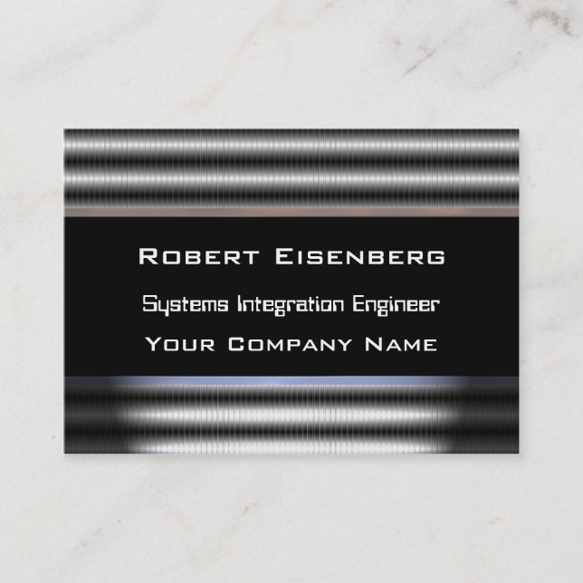 Blont Modern Business Card (Front)